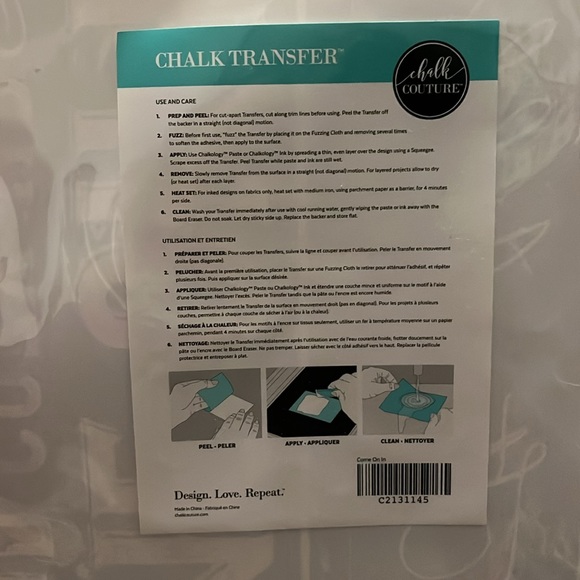 Chalk Couture Transfer - Picture 2 of 4